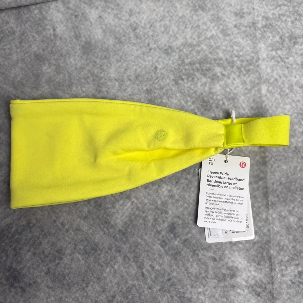 Lululemon Bundle Lot of 2‎ Headbands and 1 Reusable Shopping Bag NWT